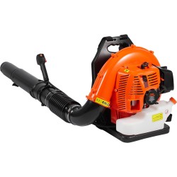Reppumallinen bensiinilehtipuhallin 79 cm3 kaksitahtimoottori 3 l polttoainesäiliö lehtien ja lumen puhdistukseen