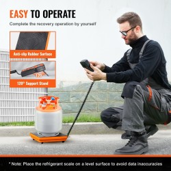 Digitaalinen kylmäainevaaka 50 kg tarkkuus 2 g kylmälaitehuoltoon