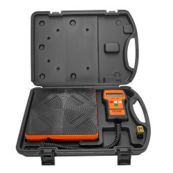 Elektroninen digitaalinen kylmäainevaaka 99 8 kg kapasiteetti 5 g tarkkuus taustavalaistu näyttö