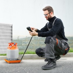 Elektroninen digitaalinen kylmäainevaaka 99,8 kg kapasiteetti 5 g tarkkuus taustavalaistu näyttö