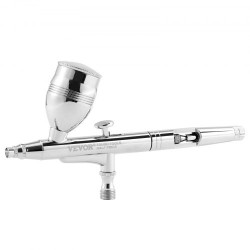 Kynäruisku kaksoistoiminen painovoimasyöttöinen 0,3/0,5 mm kuparikupit 2/7/12 ml elintarvikekäyttöön