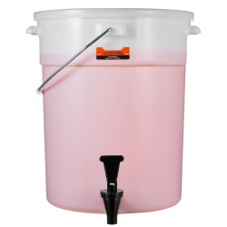 Muovinen juoma-annostelija 19 l PP-muovi tippumaton hana ja kansi