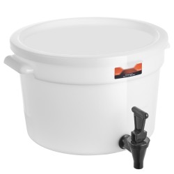 Juoma-annostelija 11 L PP- ja PC-muovinen jousikuormitteisella hanalla juhliin ja ravintoloihin