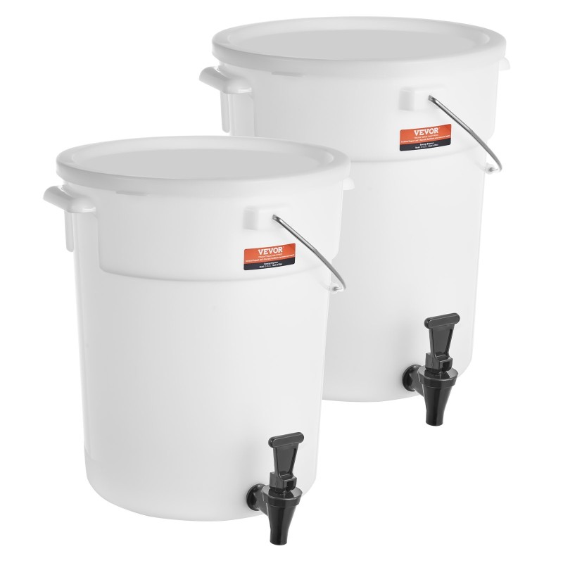 Muovinen juoma-annostelija 2 kpl 19 l tippumaton hana