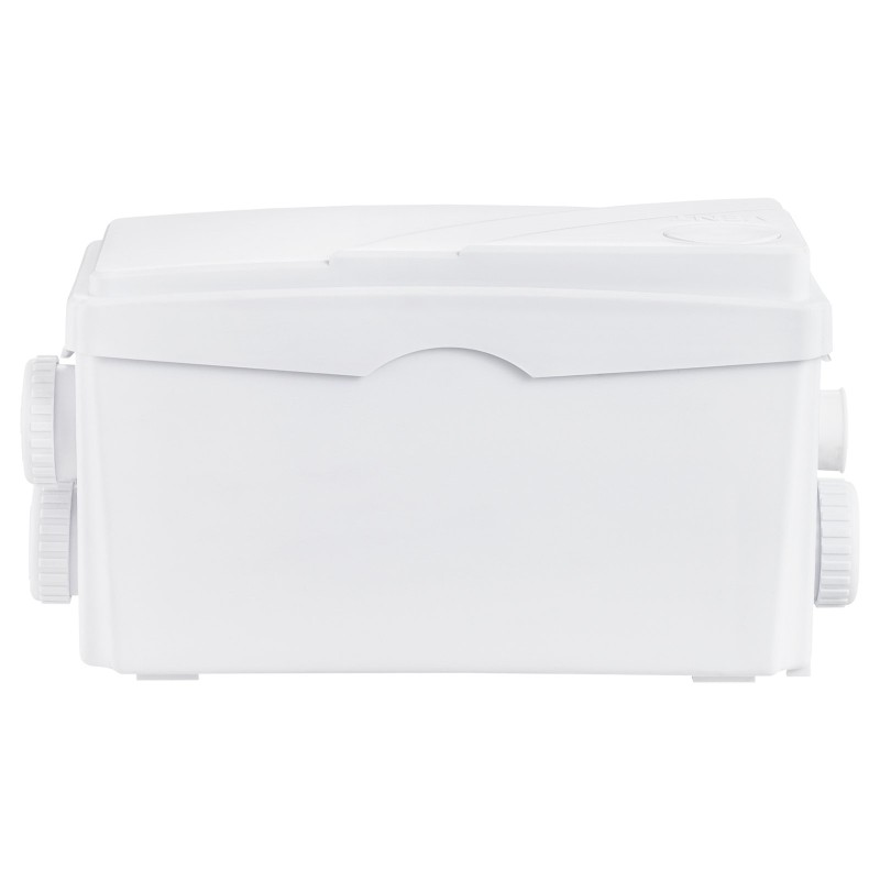 Silppuri-jätevesipumppu 350 W 6000 l/h 7 m nostokorkeus 3 sisääntuloa antibakteerinen säiliö