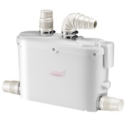 Silppuava jätevesipumppu 500 W 110 l/min 8 m nostokorkeus 4 tuloliitäntää