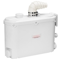 Silppuava jätevesipumppu 500 W 110 l/min 8 m nostokorkeus 4 tuloliitäntää