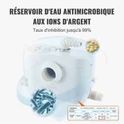 Pilppupumppu 700 wattia kuparimoottorilla 9600 l/h 10 m nostokorkeus 3 sisääntuloa