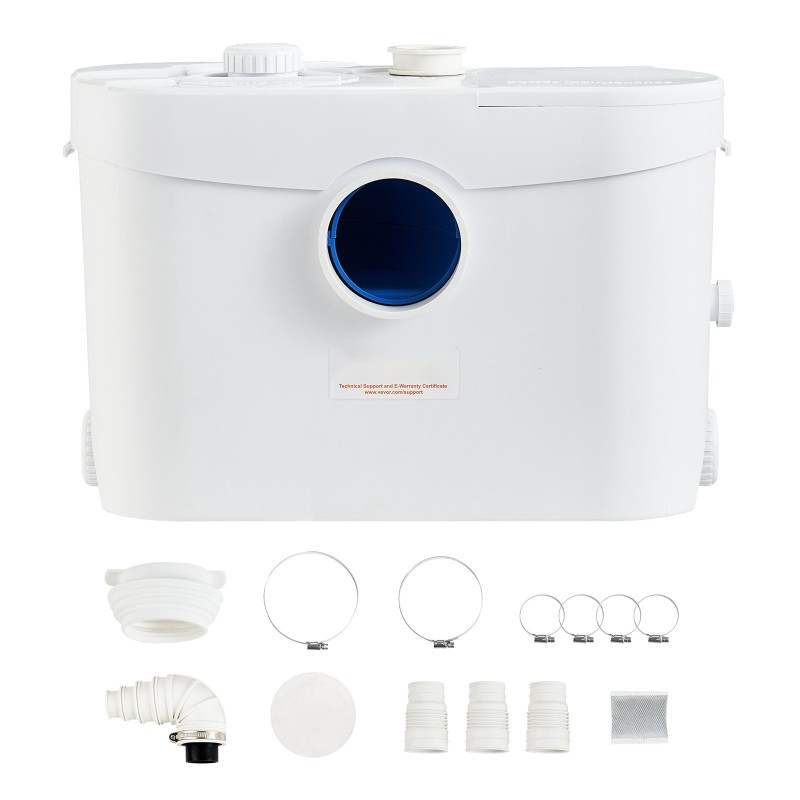 Pilppupumppu 700 wattia kuparimoottorilla 9600 l/h 10 m nostokorkeus 3 sisääntuloa