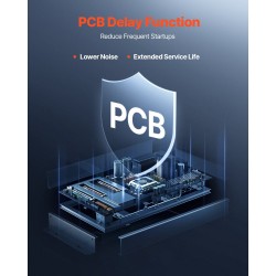 Jätevesimurskapumppu 1200W 180 l/min 10 m 4 tuloliitäntää wc ja pesutiloihin