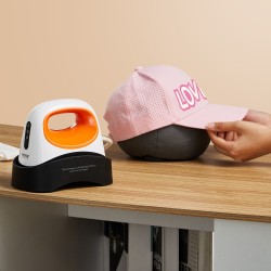 Lakkaprässi kaarevalla keraamisella 153×90 millimetrin lämpölevyllä kolmella säädettävällä lämpötasolla