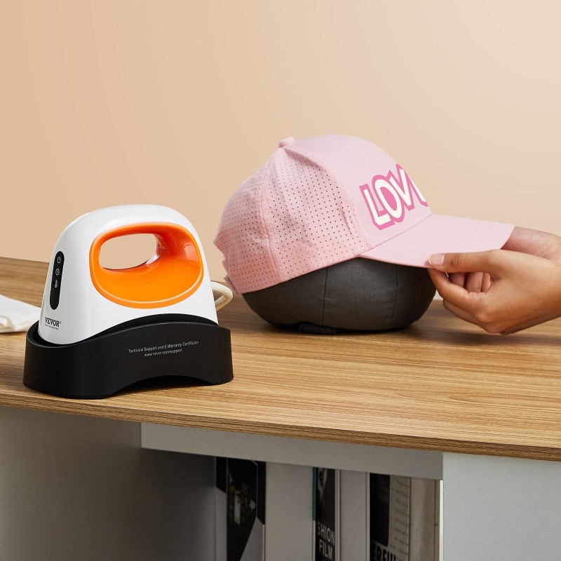 Lakkaprässi kaarevalla keraamisella 153×90 millimetrin lämpölevyllä kolmella säädettävällä lämpötasolla