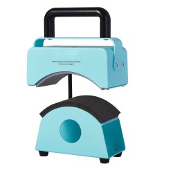 Lippalakkipainokone keramiikkapinnoitetulla lämmityslevyllä 150 x 80 mm silikonialustalla digitaalisella ohjauspaneelilla