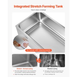 Lämpöhaude kuusi-astian ruostumatonta terästä sähköinen pitopalveluun lämpötilansäädöllä