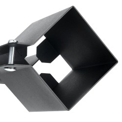 Maapiikit pulverimaalattua terästä 6 kpl 610 mm 89 mm pylväille