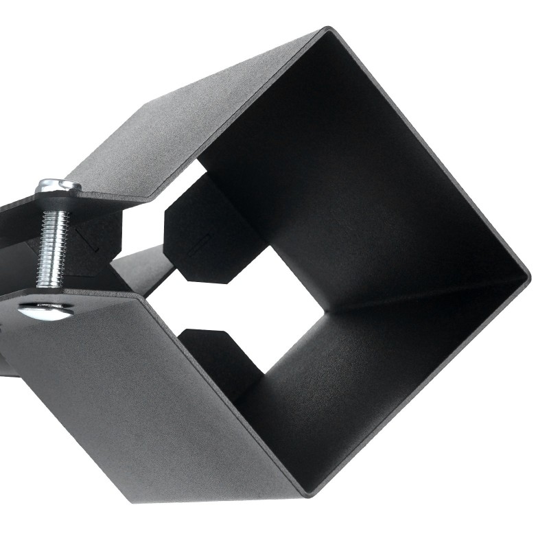 Maapiikit pulverimaalattua terästä 6 kpl 610 mm 89 mm pylväille