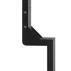 Aidantolpan maapiikit teräs sisämitta 89 mm korkeus 610 mm 6 kpl