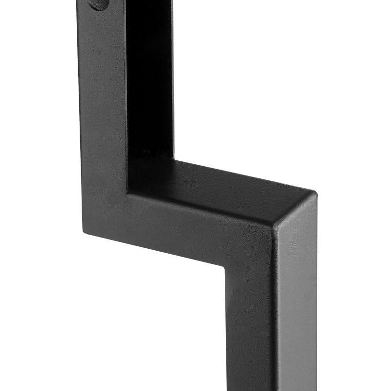 Aitapylväsankkurit terästä 51 mm 2 kpl puupylväiden korjaukseen