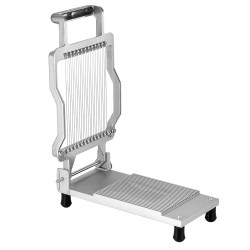 Juusto- ja leipäleikkuri 0,2 tuuman viipaleille alumiiniseosrunko 316 ruostumatonta terästä