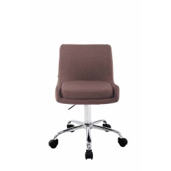 Moderni säädettävä työtuoli pyörillä ja selkänojalla