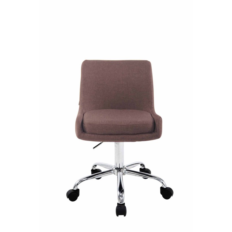 Moderni säädettävä työtuoli pyörillä ja selkänojalla