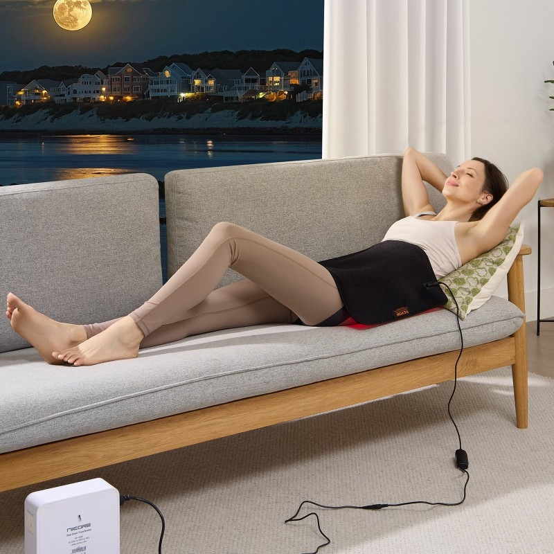 Punavalohoitomatto 550x350 mm 264 LED-valoa 630/660/850 nm ohjain