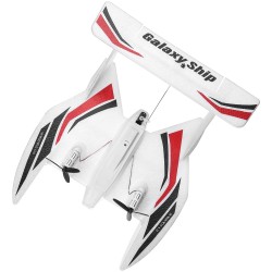 Kauko ohjattava EPP runkoinen amfibinen lentokone 2 4 gigahertsi kolmikanavainen kuusiakselinen gyrostabilointi kaksi akkua