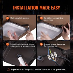 LED-katosvalot 4 kpl 80W 8800 lm 5000K IP65 painevalettu alumiini