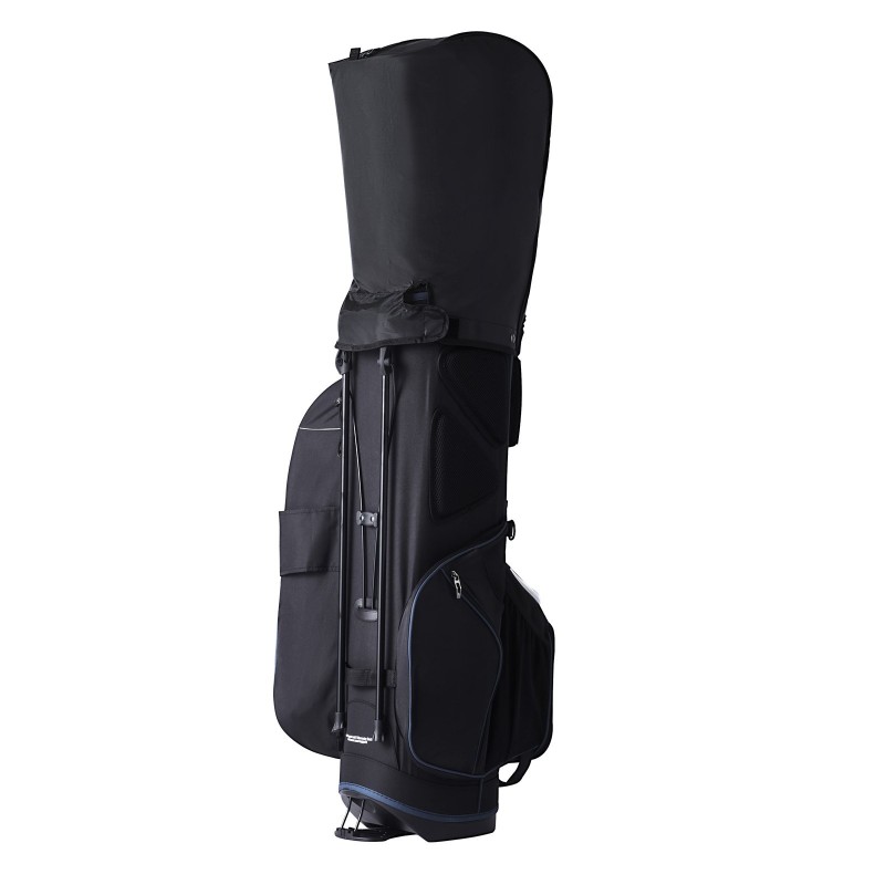 Golfkärrylaukku 14-osainen jakajayläosa 11 taskua 600D polyesteri irrotettava kaksoishihna pölysuoja