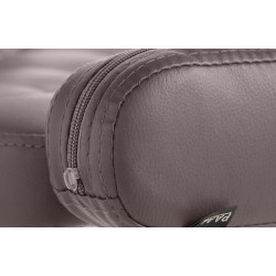 Dublin säädettävä nojatuoli keinonahalla, moderni ja mukava