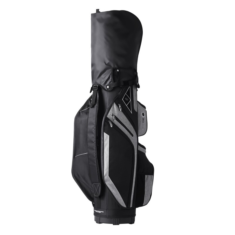 Golfkärrybägi 600D polyesteri 14-osainen jakajayläosa 36 tuumaa 13 taskua musta