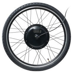 Etupyörän muunnossarja sähköavusteiseen pyörään 1000W 48V 26-tuumaiselle vanteelle LCD-näytöllä PAS-järjestelmällä