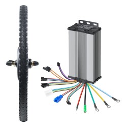 Etupyörän muunnossarja sähköavusteiseen pyörään 1000W 48V 26-tuumaiselle vanteelle LCD-näytöllä PAS-järjestelmällä