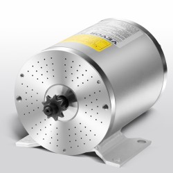 Harjaton tasavirtamoottoripaketti 1800W 48V 4500 rpm ohjain ja kaasukahva sähköajoneuvoihin