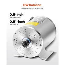 Harjaton tasavirtamoottoripaketti 2000W 60V 4500 r/min XT60-liittimellä sähköpyöriin ja skoottereihin