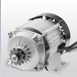 Harjaton 500W 48V tasavirtamoottoripaketti päivitetyllä ohjaimella sähköpyöriin skoottereihin ja mopoihin