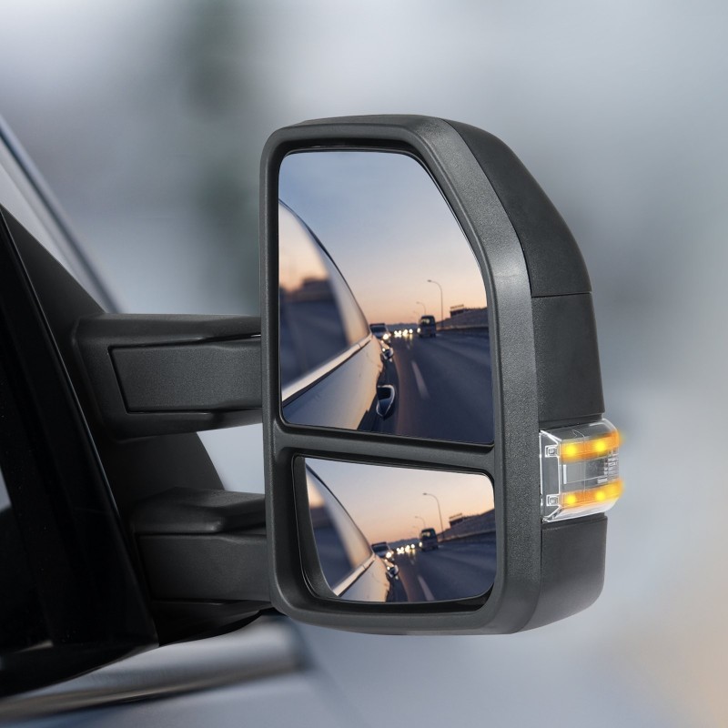 Vetpeilit vasen ja oikea pari sähkösäätöiset lämmitettävät suuntavilkulla maavalaisimella Ford F150 2015–2018