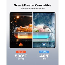 Höyryastia ruostumatonta terästä 1/2-kokoinen 63,5 mm syvä 3,8 L 4 kpl