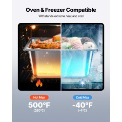 Ruostumaton teräs GN-astia puolikokoinen 148 mm syvä 9 litraa kansilla 2 kappaletta