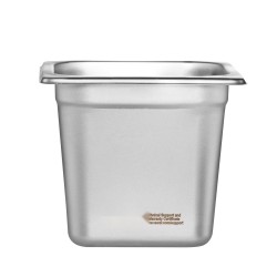 GN hotelivuokat SUS201 ruostumaton teräs 1 6 GN koko 6 kpl 6 tuumaa syvät ammattikeittiöille