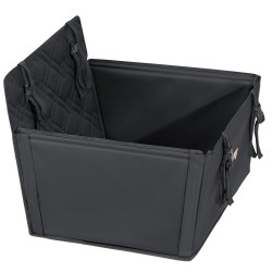 Koiran autopenkki takapenkille 600D Oxford-kangas vesitiivis tukeva tukirakenne turvahihnalla jopa 18 kg