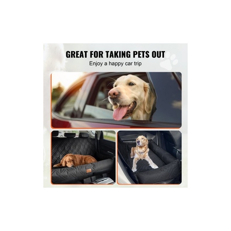 Koiran autopenkki ultraäänellä tikattu vedenpitävä kangas polypropeenipuuvillatäyte sopii enintään 45 kg koirille