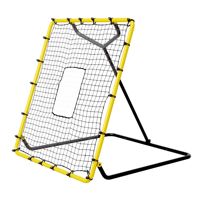 Harjoitusverkko pesäpalloon ja softboliin 122 x 137 cm teräsrunko 4-portainen kulmansäätö