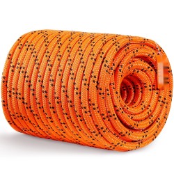 Polyesteriköysi 19 mm 67 m kaksinkertainen 24 säikeinen punos puunhoitoon ja kiipeilyyn