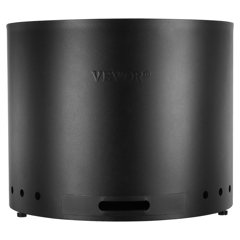 Savuton puukäyttöinen tulipesä 49 cm sisäosa ruostumatonta terästä kannettava ulkokäyttöön