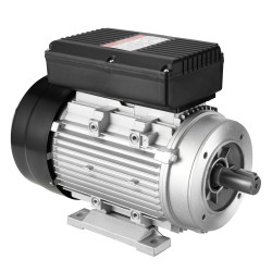 Sähkömoottori 1 5kW 1400r min 220 240V yksivaiheinen 24mm uritettu akseli B34 asennus