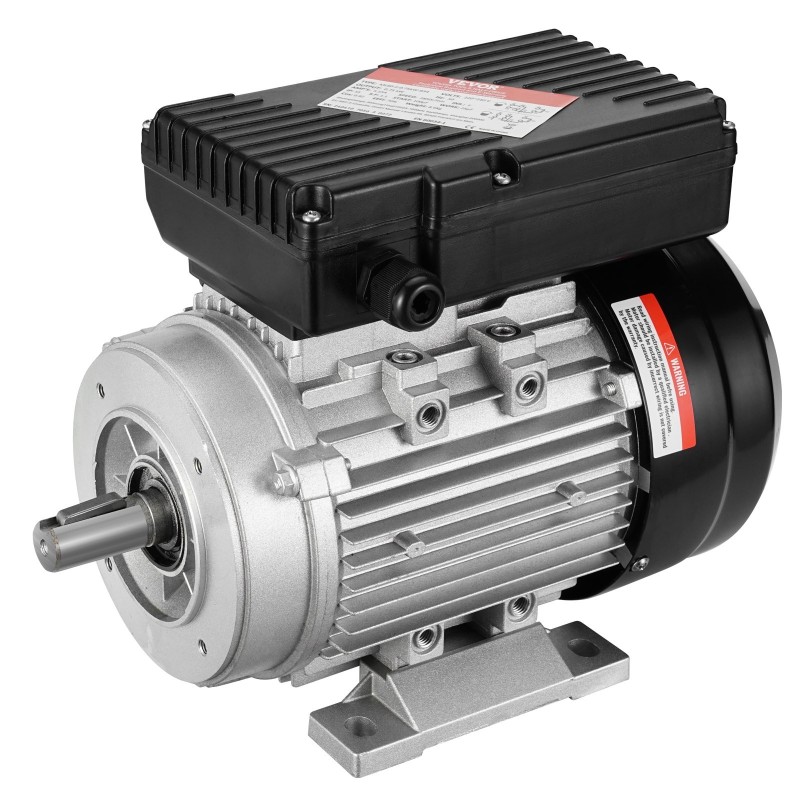 Yksivaiheinen vaihtovirtamoottori 0,75 kW 2850 r/min 220–240 V 19 mm ura-akseli