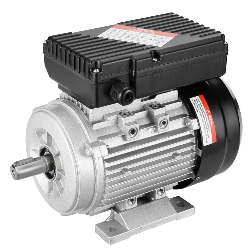 Sähkömoottori 0,55kW 1400r/min 220–240V yksivaiheinen runkokoko 80 B3 19mm akseli