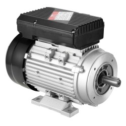 Sähkömoottori 0 75 kW yksivaiheinen 220 240V 1400 kierrosta minuutissa B34 19 mm akseli