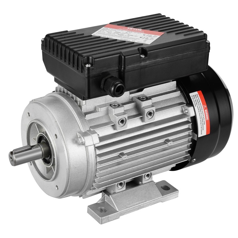 Sähkömoottori 0,75 kW yksivaiheinen 220–240V 1400 kierrosta minuutissa B34 19 mm akseli
